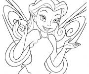 Coloriage F&eacute;e Rosetta de Disney