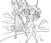 Coloriage Sc&egrave;ne de film des f&eacute;es