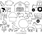 Coloriage Fermier 67