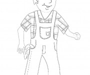 Coloriage Fermier en ligne
