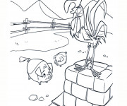 Coloriage Le Coq
