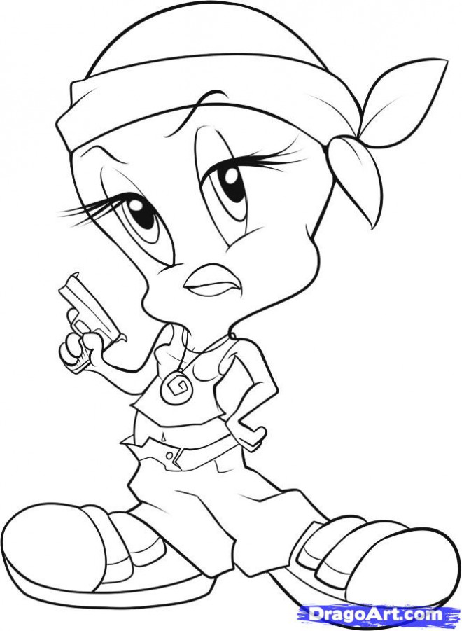 Coloriage Gangster Disney dessin gratuit à imprimer