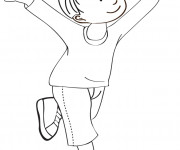 Coloriage Garcon gratuit à imprimer
