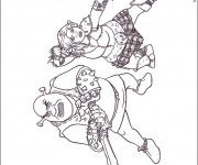 Coloriage Guerrier Shrek