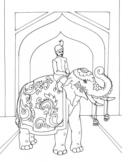 Coloriage Indien Dinde Dessin Gratuit à Imprimer