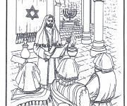 Coloriage Histoire de J&eacute;sus Christ