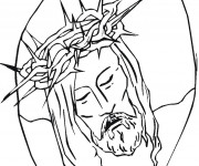 Coloriage J&eacute;sus de Nazareth