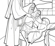 Coloriage J&eacute;sus Miracles
