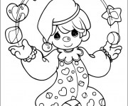 Coloriage Jongleur Enfant