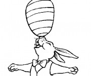 Coloriage Le Lapin Jongleur