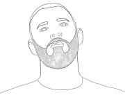 Coloriage et dessins gratuit Imagier Karim Benzema à imprimer