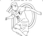 Coloriage Mbapp&eacute; Lottin