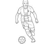 Coloriage Mbapp&eacute; meilleur dribleur