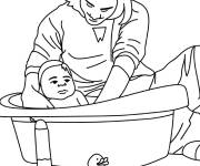 Coloriage Le spot o&ugrave; Lionel Messi a baign&eacute; Lamine Yamal