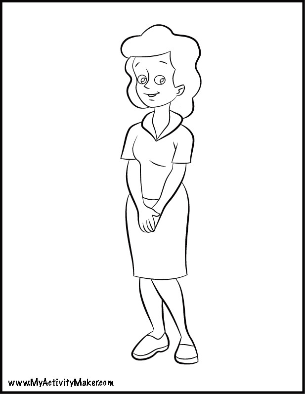 Coloriage Pour Une Maman