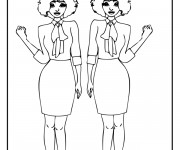 Coloriage Les Mannequins