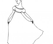 Coloriage et dessins gratuit Mannequin de couture pour enfant à imprimer