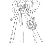 Coloriage Mannequin Princesse