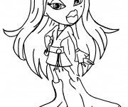 Coloriage Monster Frankie Stein Mannequin