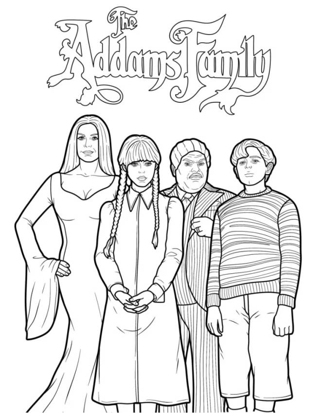 Sitemapcdatahttpsshopinf Inetcomcoloriage Famille Adams