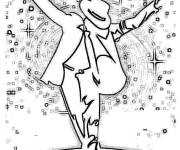 Coloriage L'artiste Michael Jackson