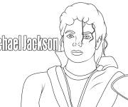 Coloriage Michael Jackson