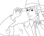 Coloriage Michael Jackson en performance