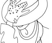 Coloriage et dessins gratuit Populaire danse de Michael Jackson à imprimer