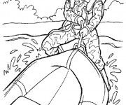 Coloriage et dessins gratuit Militaire Marines à imprimer