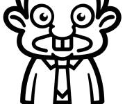Coloriage Figurine Mr Bean