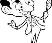 Coloriage Mr Bean en ligne