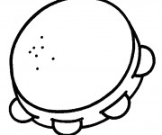 Coloriage Tamburello