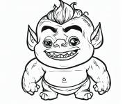 Coloriage B&eacute;b&eacute; Ogre en ligne