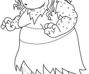 Coloriage Grundulla laid ogre