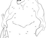 Coloriage et dessins gratuit Ogre &agrave; dessiner à imprimer