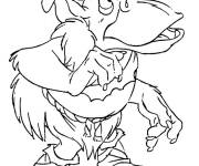Coloriage Ogre de Disney