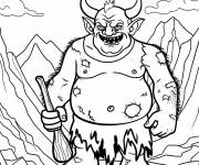 Coloriage Ogre fantastique