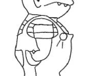 Coloriage Petit Ogre mignon