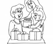 Coloriage Bonne f&ecirc;te Papa