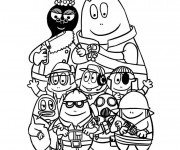 Coloriage et dessins gratuit Papa et famille dessin à imprimer