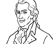 Coloriage Alexander Hamilton