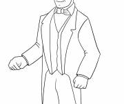 Coloriage Andrew Jackson