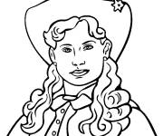 Coloriage Annie Oakley