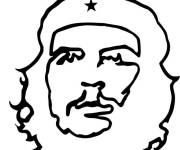 Coloriage Che Guevara