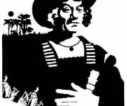 Coloriage Christopher Colomb