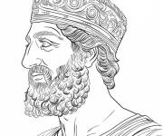 Coloriage Cyrus le Grand