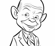 Coloriage Eisenhower le 34e pr&eacute;sident des &Eacute;tats-Unis