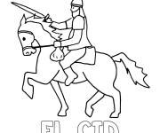 Coloriage El cid
