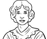 Coloriage Emily Dickinson