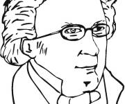 Coloriage Franz Schubert